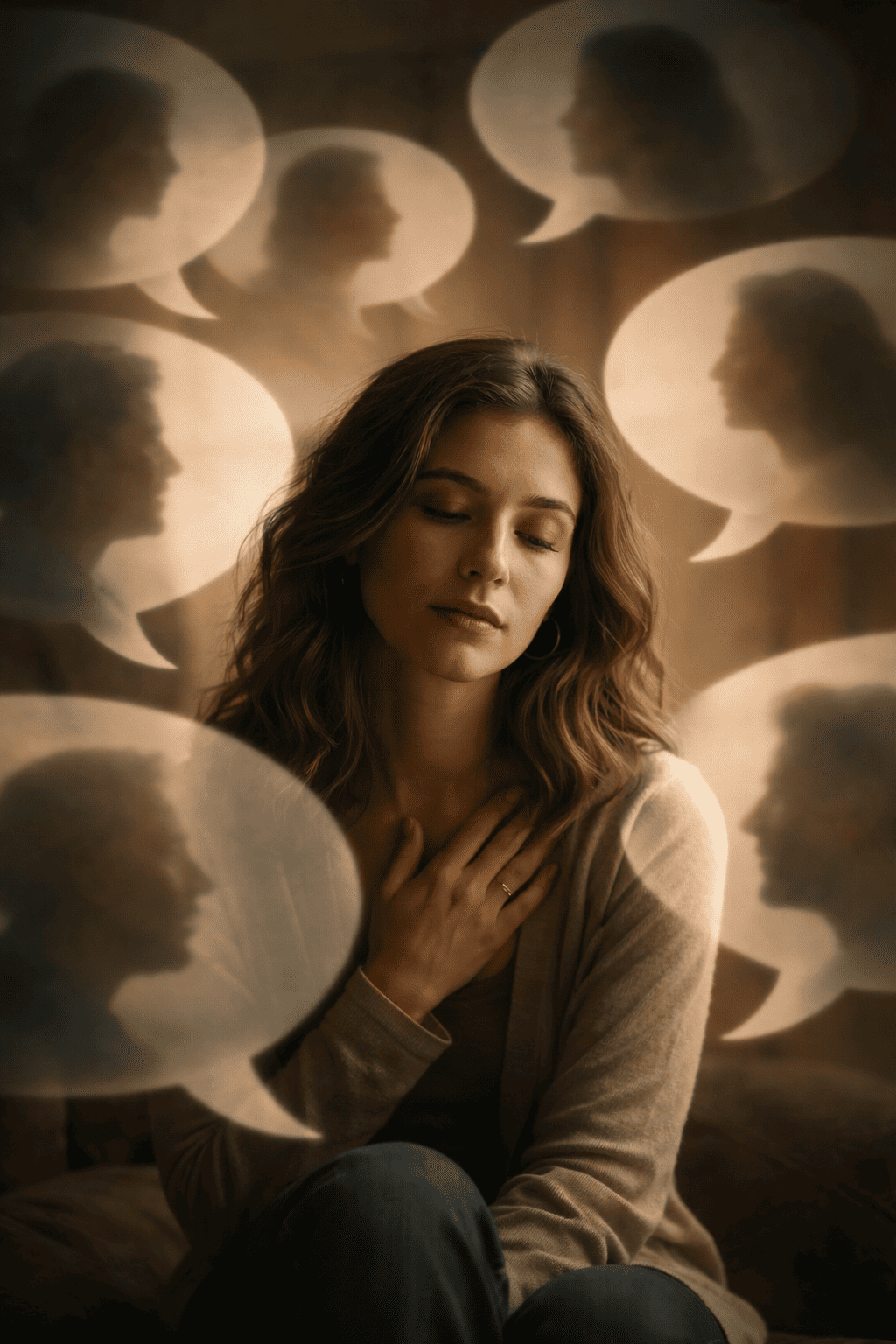“Not every voice you hear is your own.”